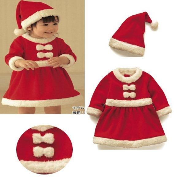 Quần áo ông già Noel là bộ đồ được các bé thích nhất trong dịp Giáng Sinh