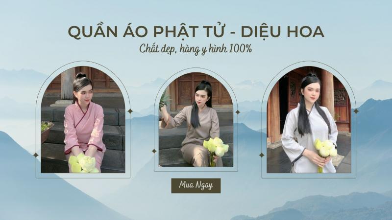 Quần áo Phật tử Diệu Hoa