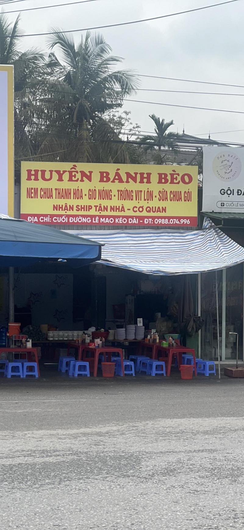 Quán bánh bèo Nghệ An - Bánh bèo Chị Huyền