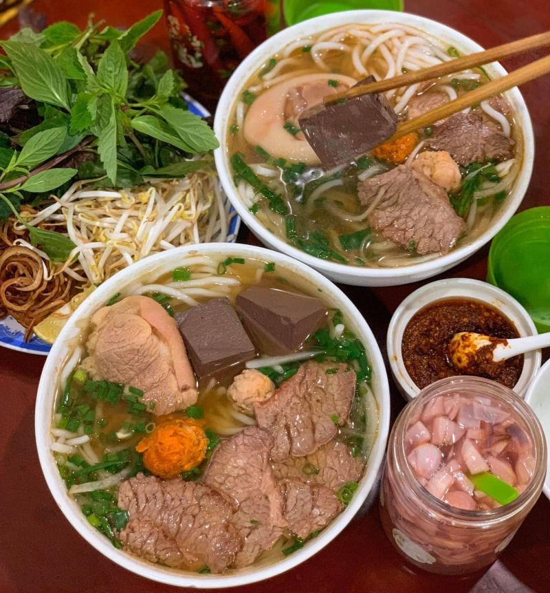 Quán bún bò Huế Huy Béo