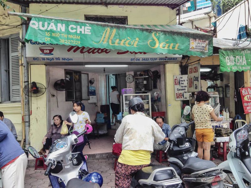Quán chè lâu đời bậc nhất tại Hà Nội