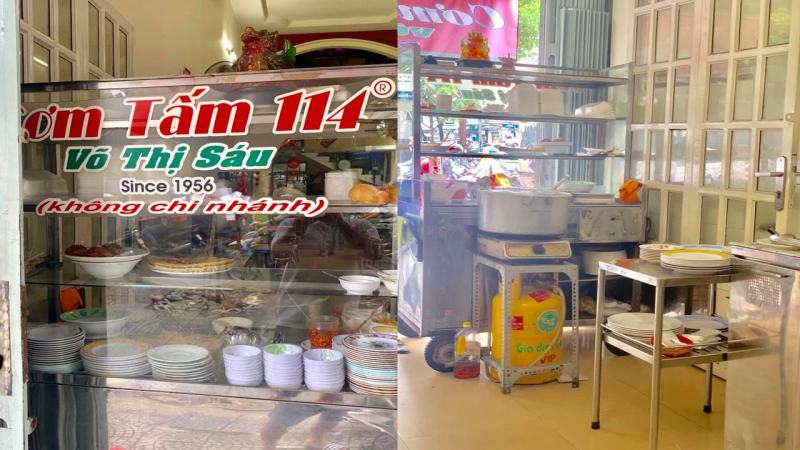 Quán Cơm Tấm 114 Võ Thị Sáu