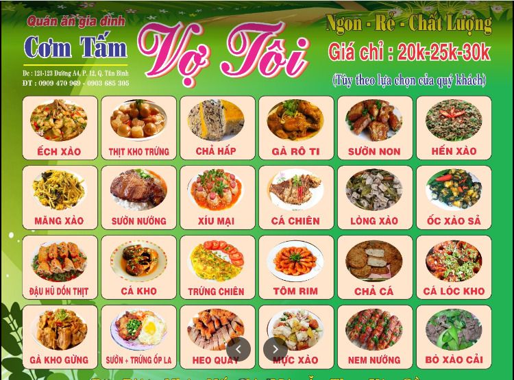 Quán Cơm Tấm Vợ Tôi