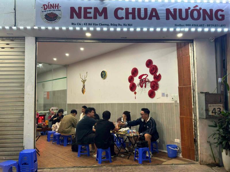 quán Dính - Nem Chua Nướng