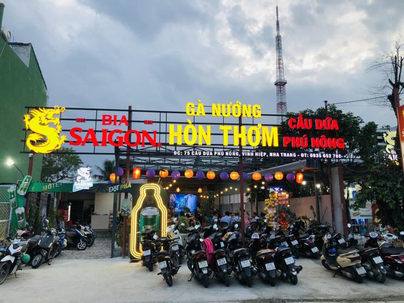 Quán Gà nướng Hòn Thơm Nha Trang