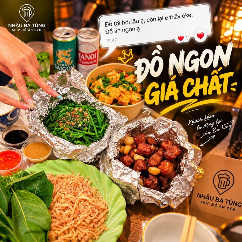 Quán Nhậu Ba Tùng Quán