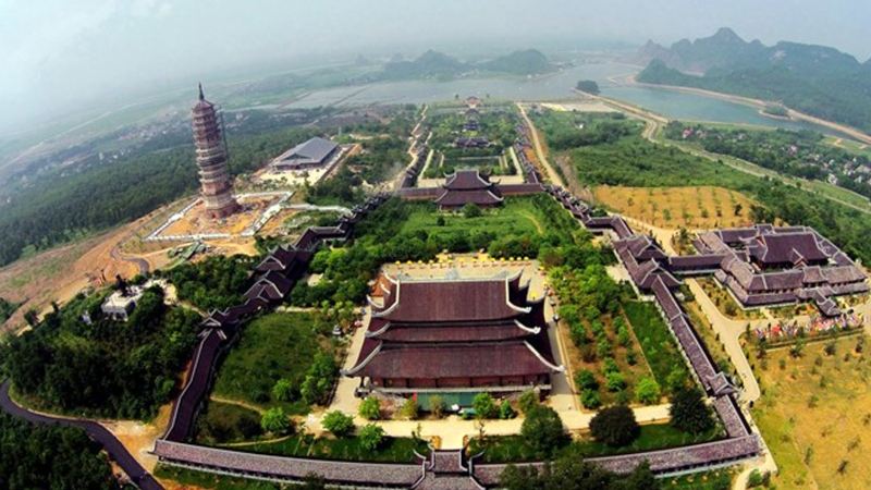 The largest temple complex in Vietnam