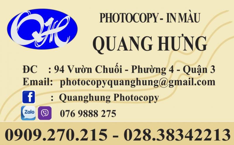 Quang Hưng Photocopy