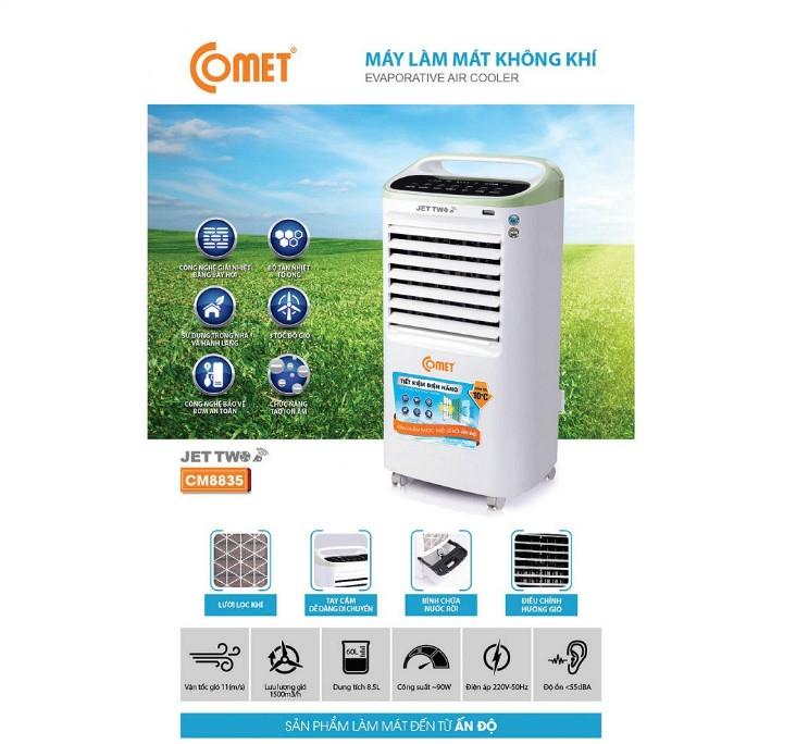 Quạt điều hòa Comet CM8835