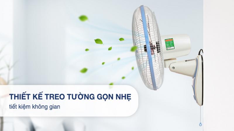 Quạt treo tường 2 dây Senko TC1626