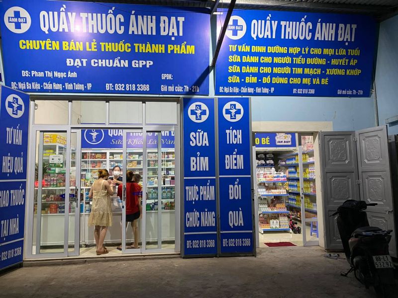 Quầy thuốc Ánh Đạt