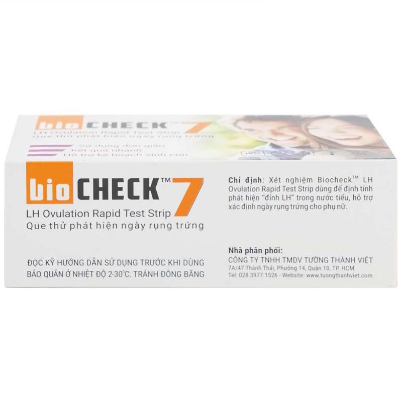 Que thử rụng trứng Biocheck