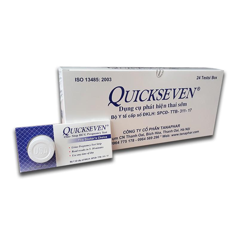 Que thử thai Quickseven hãng Tanaphar