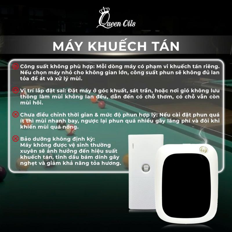 Queen Oils -  Giải pháp khử mùi, tạo hương thơm