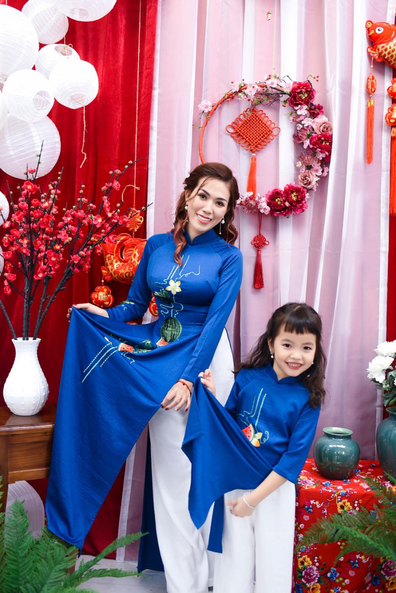 Shop bán áo dài trẻ em đẹp nhất Hà Nội