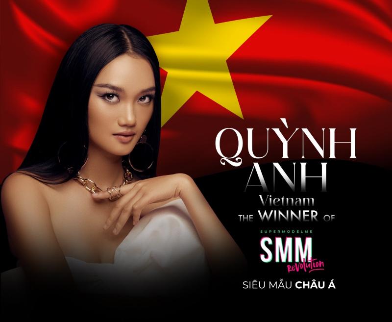 Quỳnh Anh trở thành quán quân Siêu mẫu châu Á