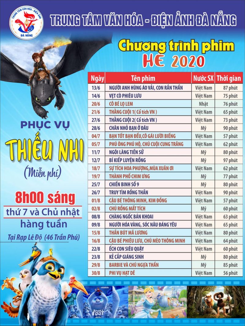 Rạp chiếu phim Lê Độ-Đà Nẵng
