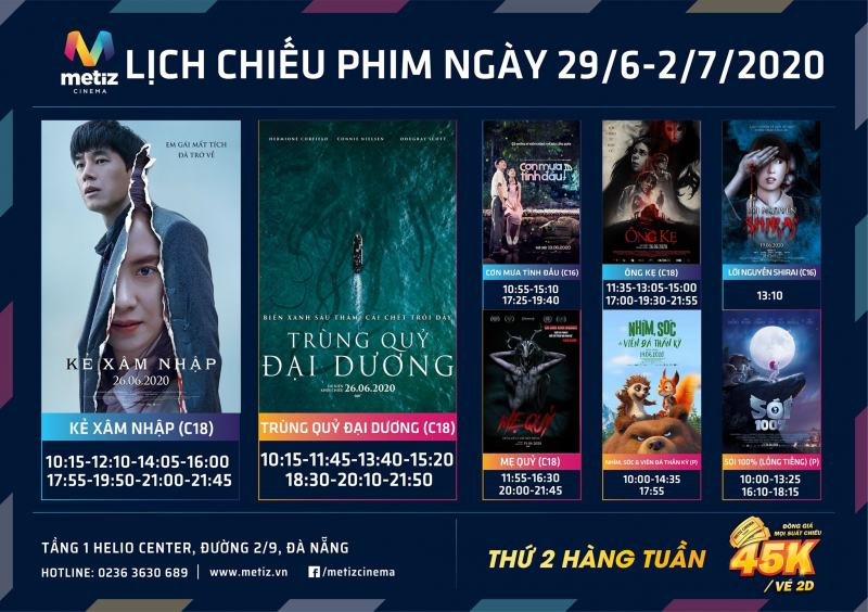 Top 7 rạp chiếu phim hiện đại nhất tại Đà Nẵng bạn nên đi