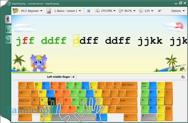 Rapid Typing Tutor