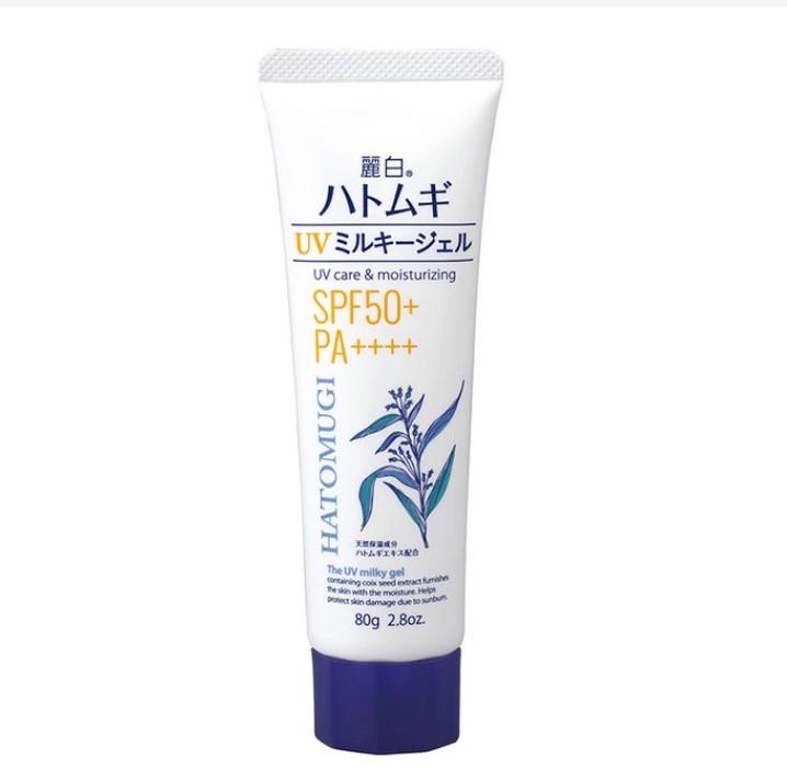 Reihaku Hatomugi UV Milky Gel SPF50+ PA++++