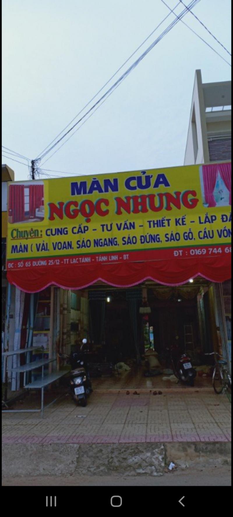 Rèm cửa Ngọc Nhung