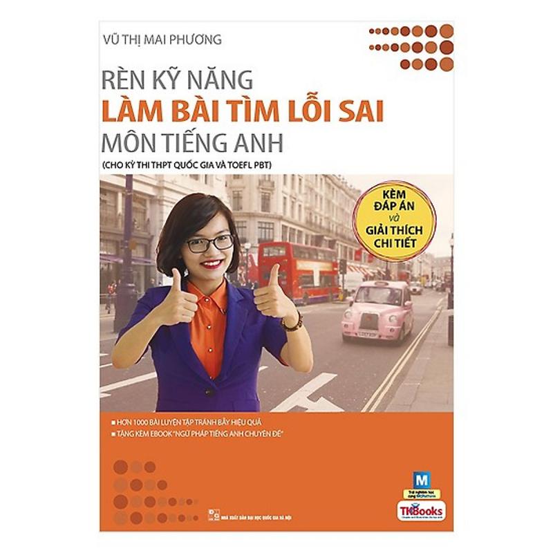 Rèn kỹ năng làm bài tìm lỗi sai môn tiếng Anh