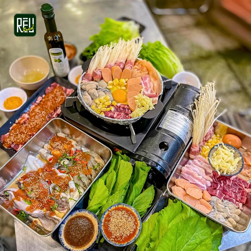 Rêu Food Lẩu Khay & Nướng Bơ Quy Nhơn