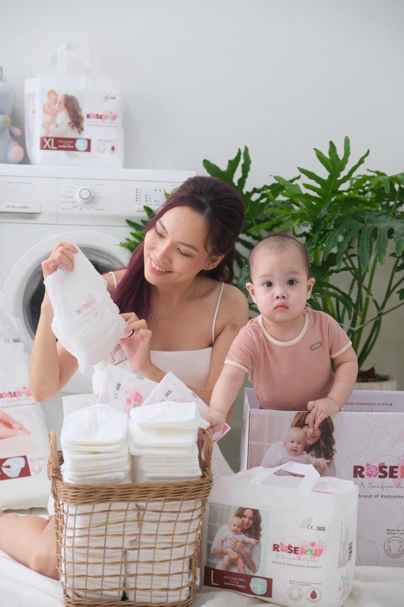 Tã giấy Rose Baby