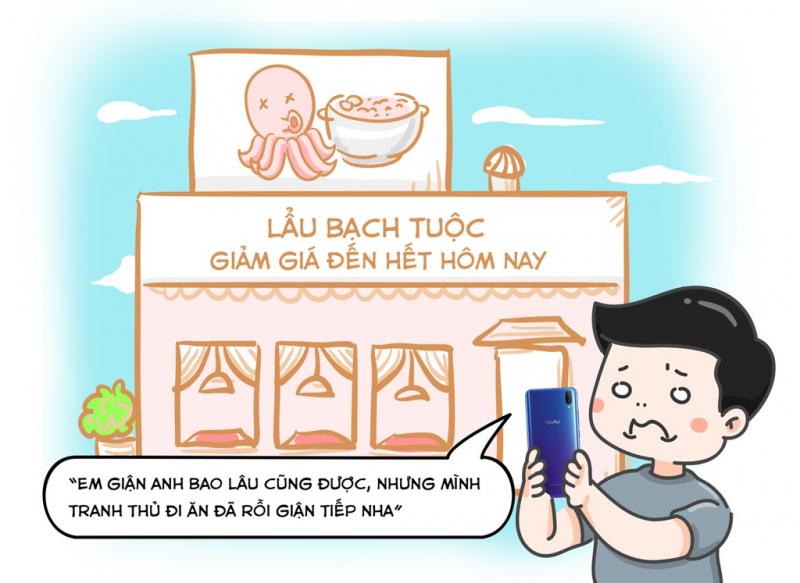 Rủ nàng đi ăn món ăn yêu thích