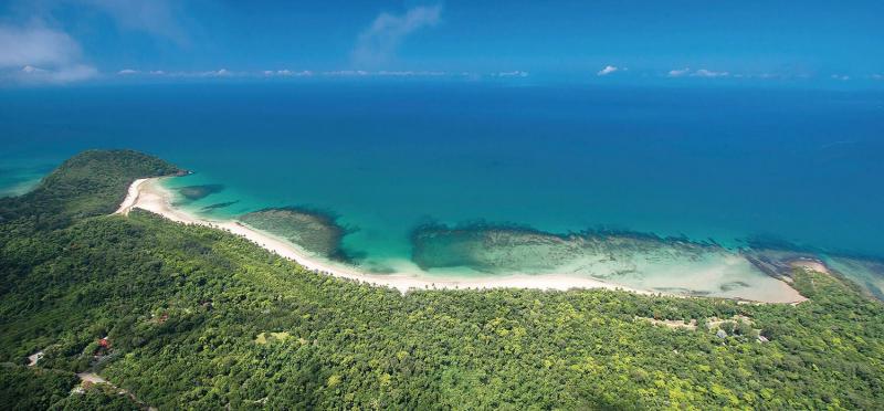 Rừng Daintree nhìn từ trên cao