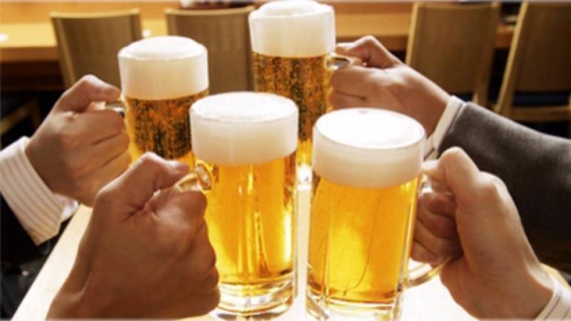 Uống nhiều rượu, bia có hại cho sức khỏe