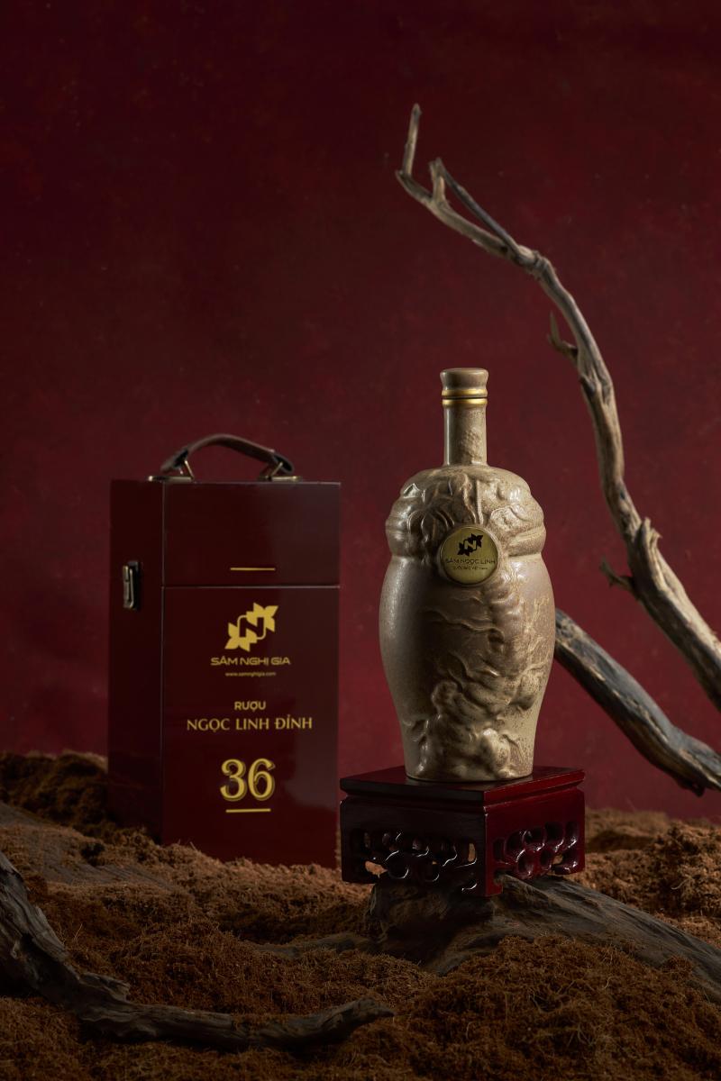 Thương hiệu Rượu Sâm Ngọc Linh Nghị Gia