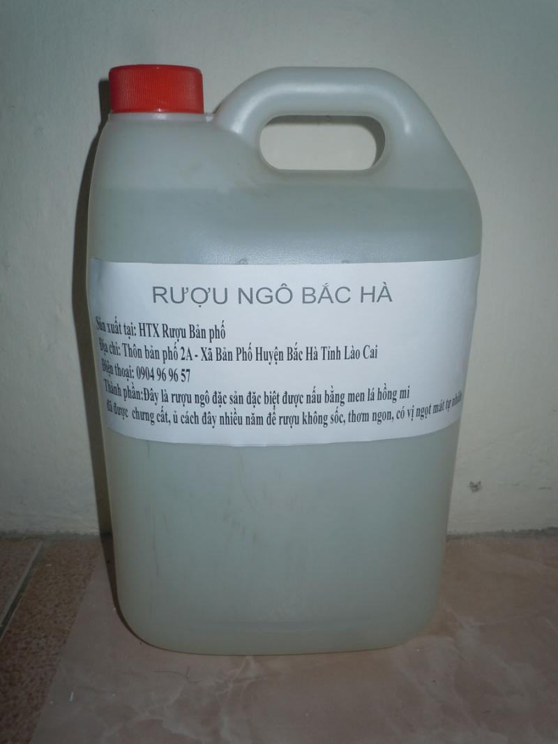 Rượu ngô Bắc Hà