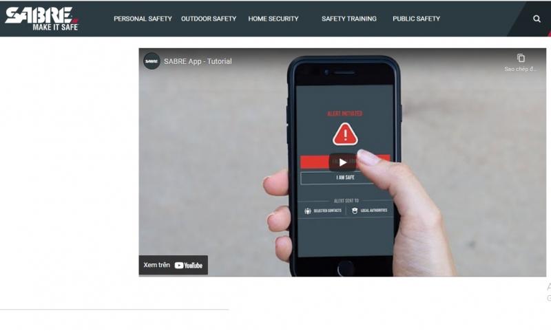 Sabre Personal Safety