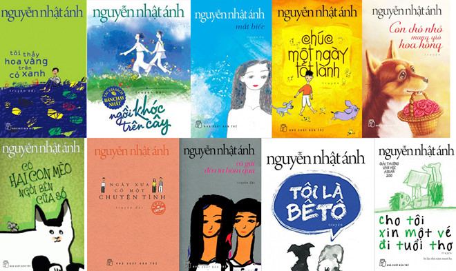 Top 9 Sách bán chạy nhất của tác giả Nguyễn Nhật Ánh