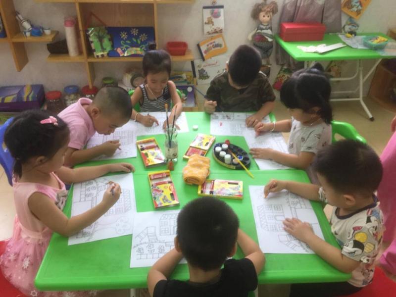 Gia sư dạy vẽ cho trẻ mầm non trẻ em học sinh tiểu học dạy mỹ thuật  Gia  sư dạy vẽ tại nhà ở Hà Nội Đội ngũ gia sư môn