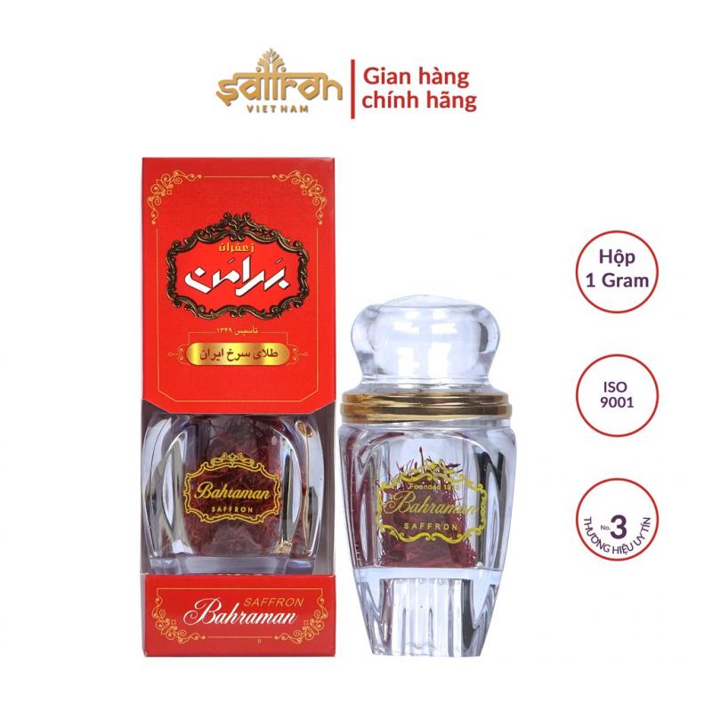 Saffron Bahraman GEM Super Negin - Nhụy hoa nghệ tây chính hãng Iran