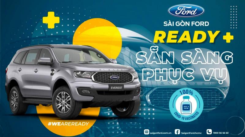 Hình ảnh showroom Sài Gòn Ford - Cao Thắng.