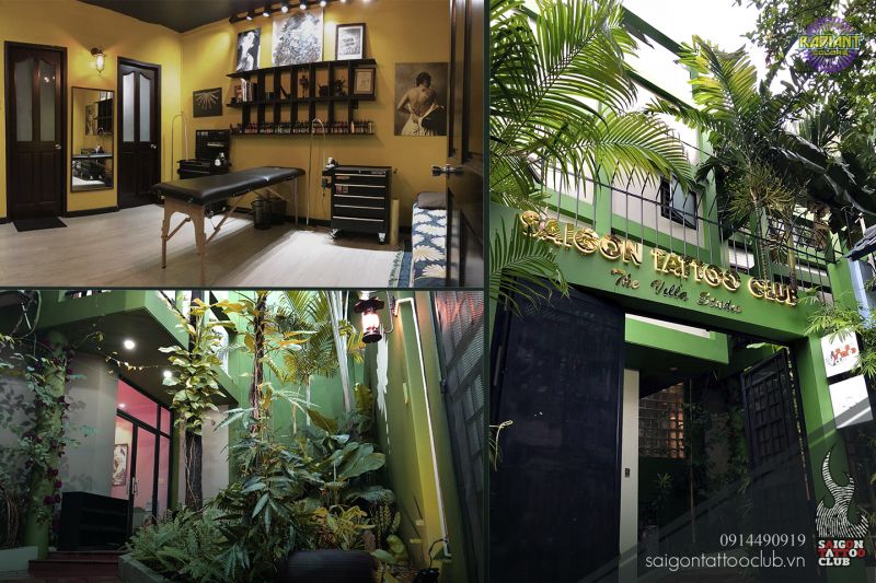 Saigon Tattoo Club – Cơ sở xăm hình nghệ thuật với trang thiết bị hiện đại chuẩn Châu Âu