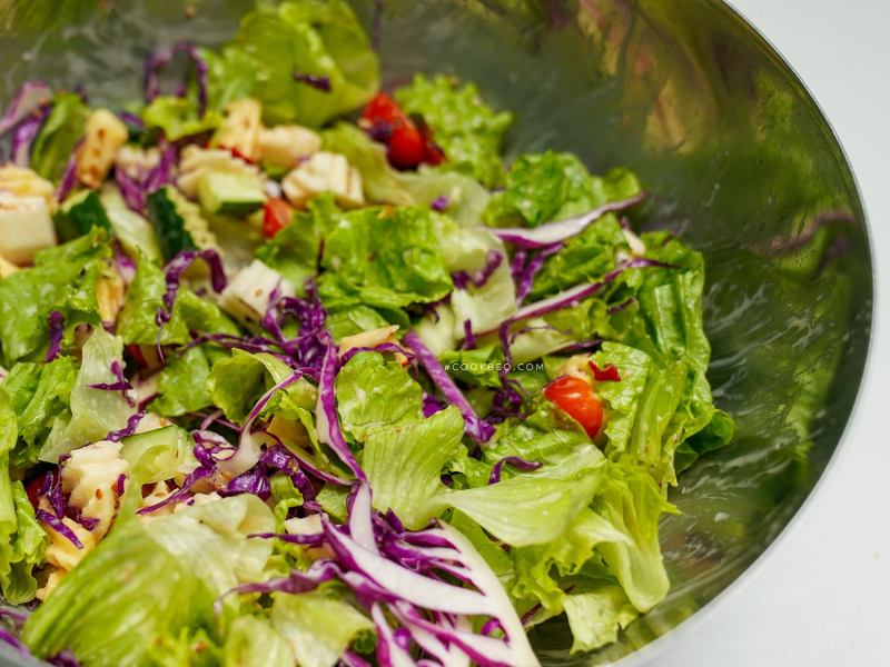cách làm salad dưa chuột cà chua ngon