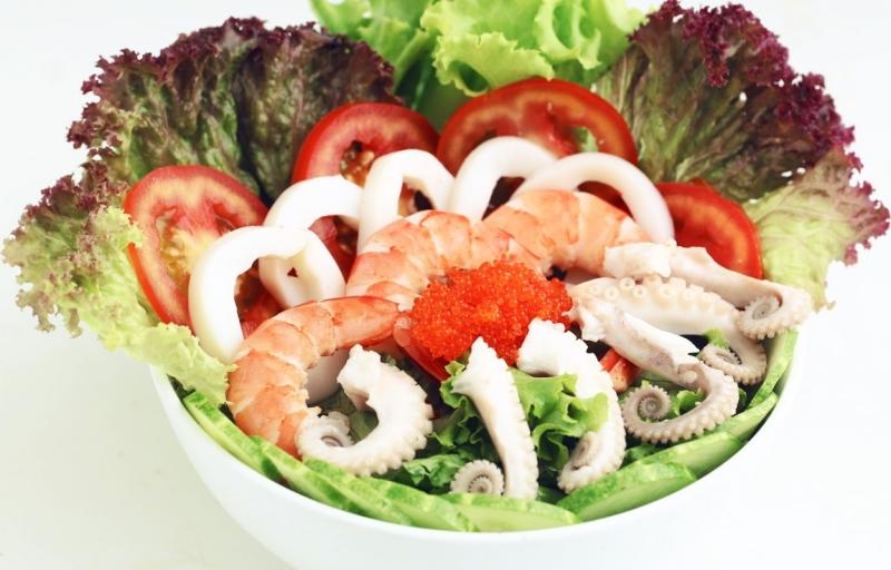 Salad hải sản