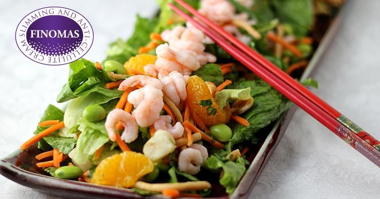 Salad tôm trộn