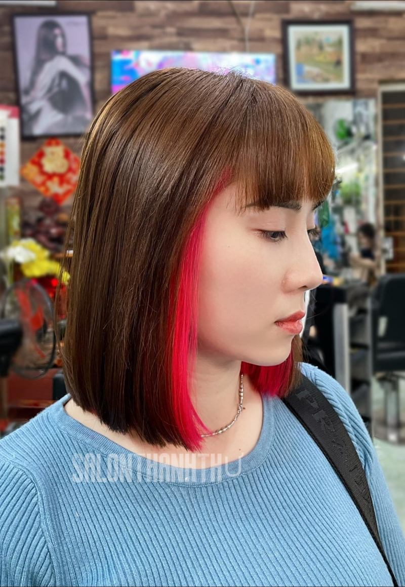 Salon Thanh Thư sử dụng đảm bảo chính hãng, không gây xơ tóc hay hư tổn