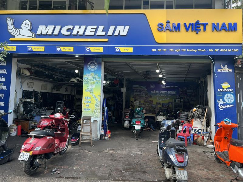 Sâm Việt Nam chuyên Sửa Chữa Piaggo Vespa