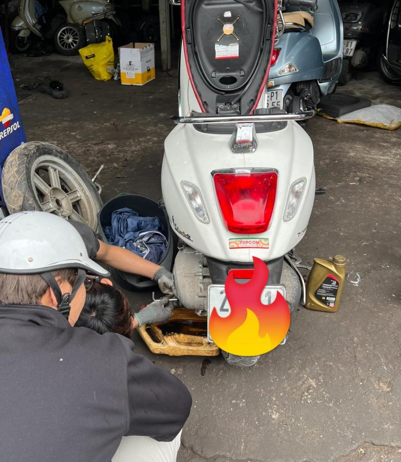 Sâm Việt Nam chuyên Sửa Chữa Piaggo Vespa