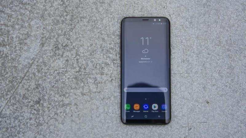 Samsung Galaxy S8 Plus.