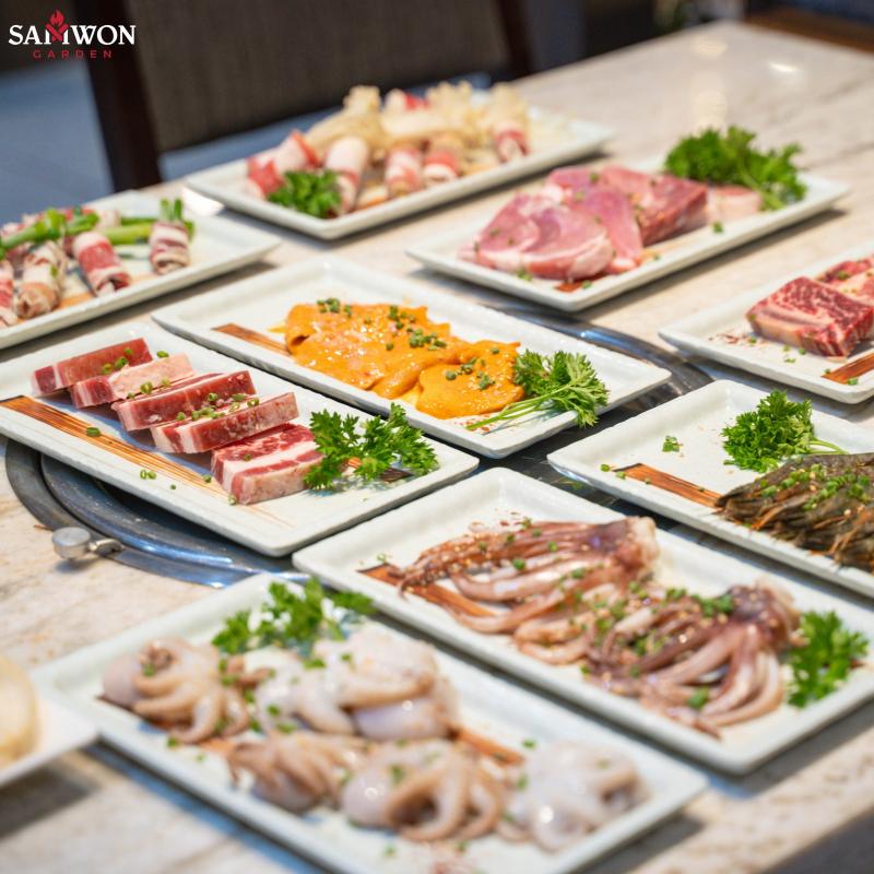 Samwon Garden - Buffet lẩu nướng Hàn Quốc