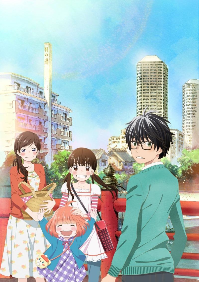 Các nhân vật trong bản anime của Sangatsu no Lion