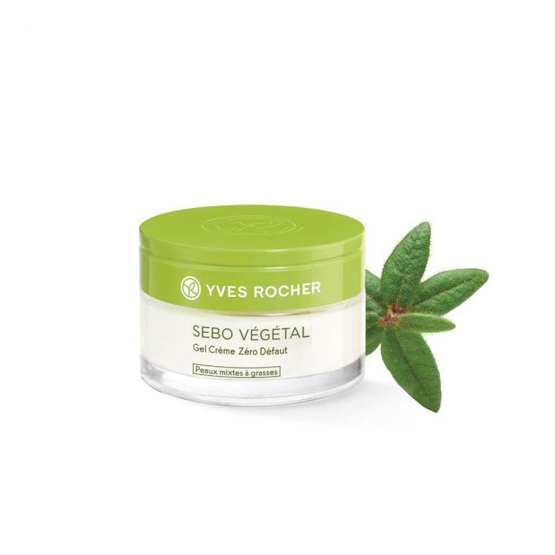 Sản phẩm dưỡng da Yves Rocher Sebo Vegetal Zero Blemish Gel Cream