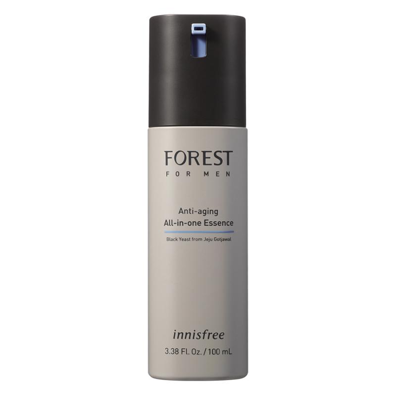 Sản phẩm dưỡng toàn diện chăm sóc ngăn ngừa lão hóa innisfree Forest for men Anti-aging All-in-one Essence 100ml